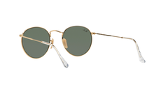 Load image into Gallery viewer, RAY-BAN ROUND METAL GOLD--0RB3447-00153