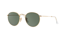 Load image into Gallery viewer, RAY-BAN ROUND METAL GOLD--0RB3447-00153