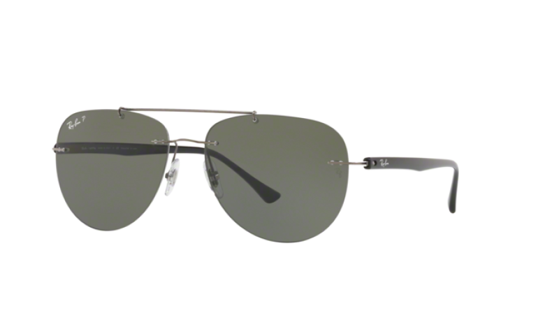 RAY-BAN	POLARIZED GREEN CLASSIC G-15 AVIATOR--0RB8059-0049A57