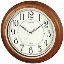 Load image into Gallery viewer, RHYTHM WALL CLOCK--VALUE ADDED WALL CLOCKS-CMG425BR06
