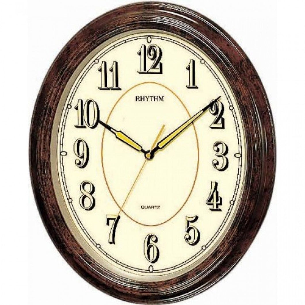 RHYTHM WALL CLOCK--VALUE ADDED WALL CLOCKS-CMG712NR06