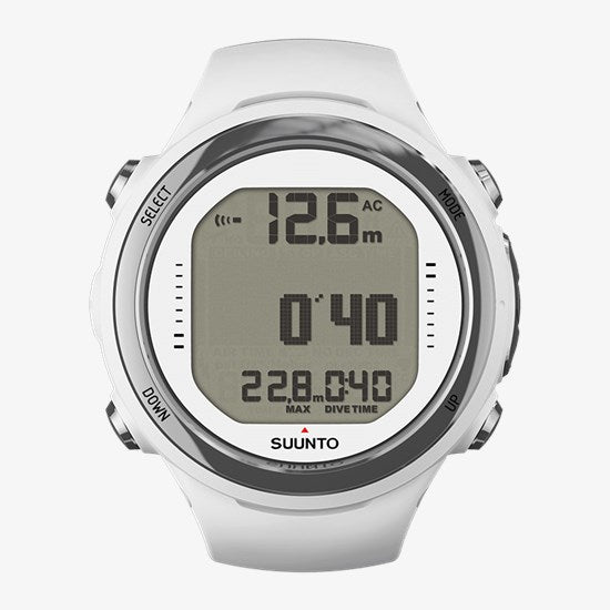 SUUNTO D4i WHITE - USB CABLE AND EXTENSION STRAP SOLD SEPARATELY--SS050278000