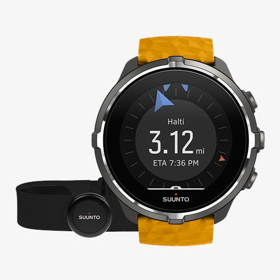 SUUNTO SPARTAN SPORT WHR BARO AMBER + BELT--SS050002000