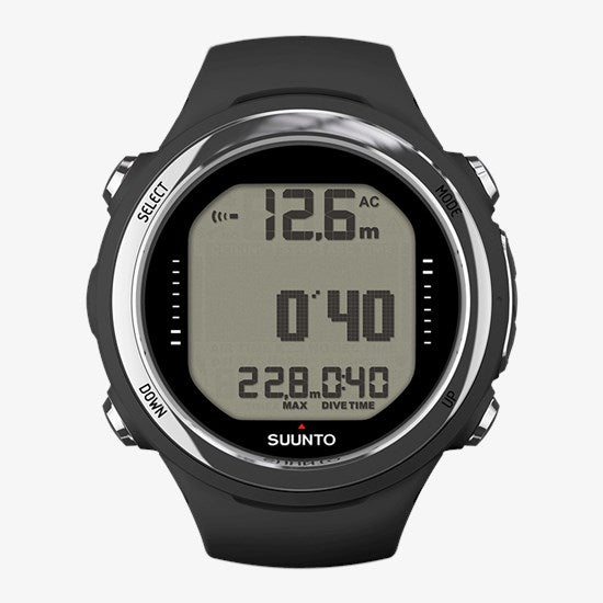 SUUNTO D4i BLACK - USB CABLE AND EXTENSION STRAP SOLD SEPARATELY--SS050277000
